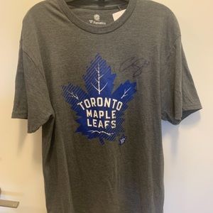 Signed Toronto Maple Leafs T-shirt